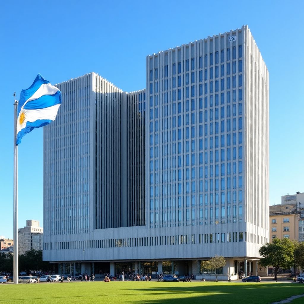 Sede central de YPF en Buenos Aires