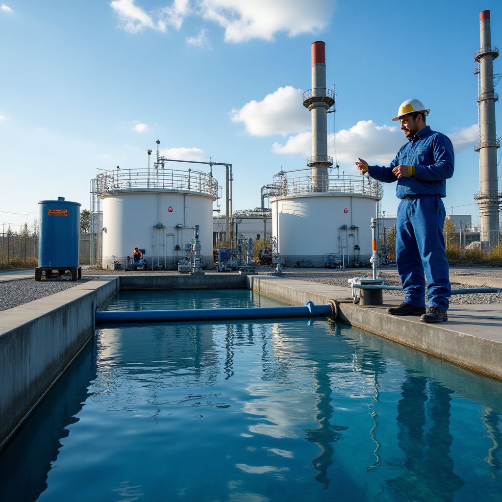 Sistema de reciclaje de agua en YPF
